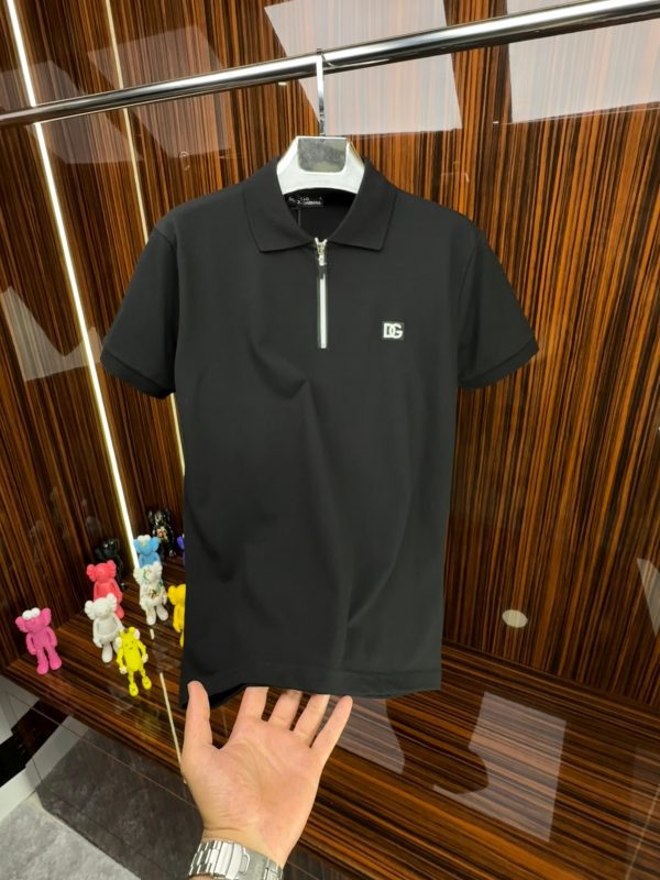 DG Polo Yaka Tshirt /Siyah - Görsel 2