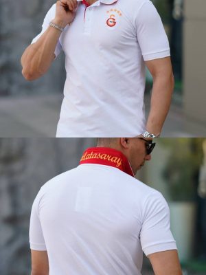 GS Polo Yaka Tshirt /Beyaz