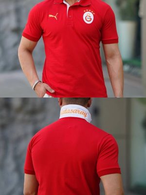 GS Polo Yaka Tshirt /Kırmızı