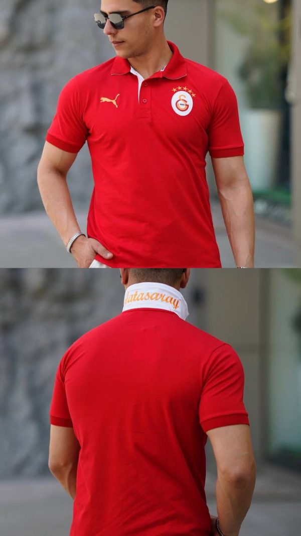 GS Polo Yaka Tshirt /Kırmızı