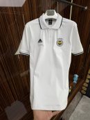 F-B Polo Yaka Tişört /Beyaz