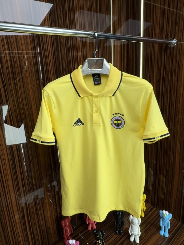 F-B Polo Yaka Tişört /Sarı