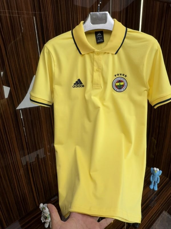F-B Polo Yaka Tişört /Sarı - Görsel 2