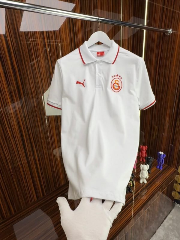 G-S Polo Yaka Tişört /Beyaz - Görsel 2