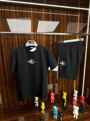 CK Kısa Kollu Takım /Siyah