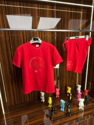 LCST Kısa Kollu Takım /Kırmızı