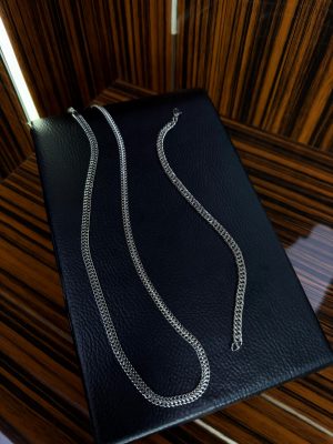 Çelik Kolye Bileklik Set 020