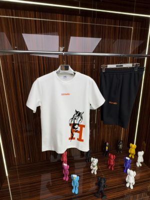 HRMS Kısa Kollu Takım /Beyaz