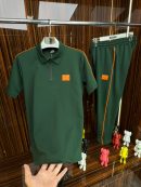 HRMS Polo Yaka Kısa Kollu Takım /Yeşil