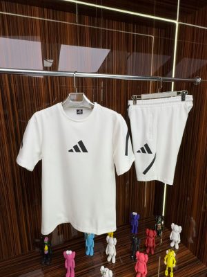ADS Kısa Kollu Takım /Beyaz