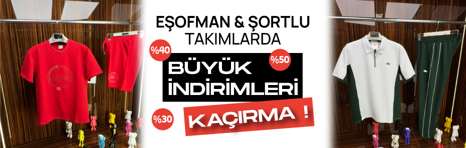 Eşofman Takım İndirimi