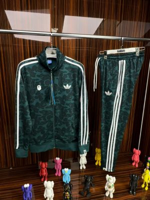 ADS BAPE Eşofman Takımı /Yeşil-Beyaz