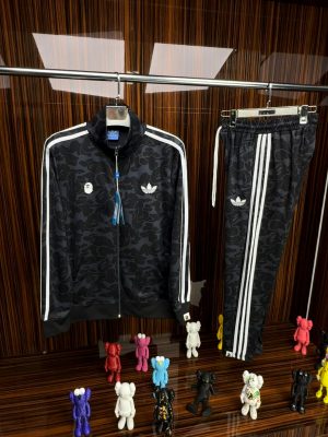 ADS BAPE Eşofman Takımı /Füme-Beyaz