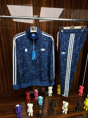 ADS BAPE Eşofman Takımı /İndigo-Beyaz