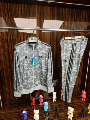 ADS BAPE Eşofman Takımı /Gri-Siyah